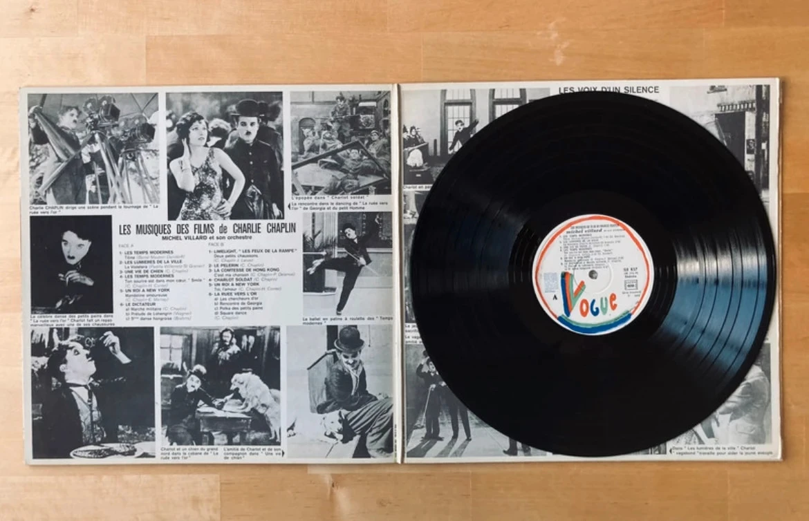 33t vinylplaat de filmmuziek van Charlie Chaplin. – photo 3